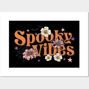 Spooky Vibes Halloween Posters and Art